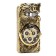 Gas lighter with clock "Dragon", piezo, gold
