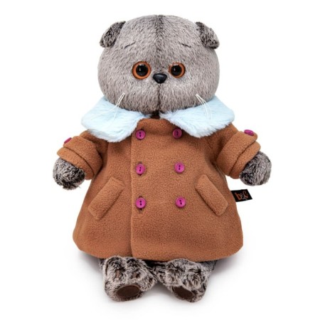 Soft toy "Basik", in a fleece coat, 19 cm