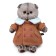 Soft toy "Basik", in a fleece coat, 19 cm