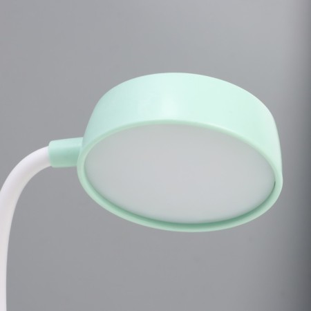 Sensor lamp with a “Mikhalych” planter LED, from USB/AKB 6 WT white-green 8x6x25 cm Risalux 1006-4