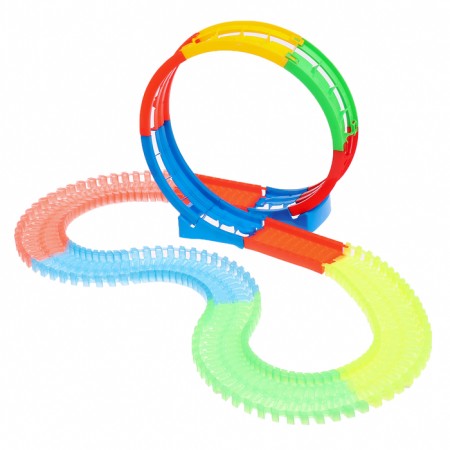 The Magic Track, flexible, shines in the dark, 106 details, a dead loop.-3