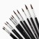 Drawing brush, pony set is round, 12 pcs. No. 1.2,3,4,5,6,7,8,10,11,12 Klimt