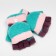 Mitten mittens children's minku, 14 cm, central green