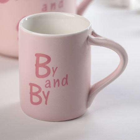 Ceramic tea set on the stand "Bant", 5 items: teapot 900 ml, 4 circles 200 ml-6