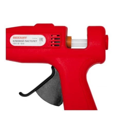 Pistol of adhesive Rexant, 60 W/100 W, two modes, Ø11 mm, shock -resistant plastic-3