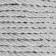 Cord twisted, d = 3 mm, 25 ± 1 m, silver color