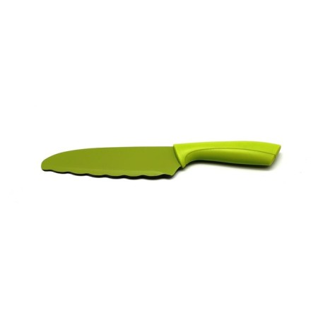 Universal knife Atlantis, green color, 16 cm