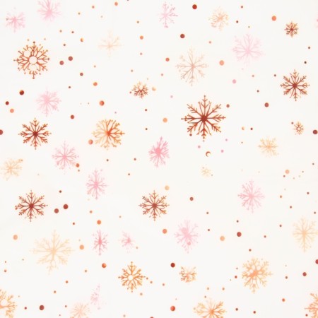 Paper packaging with silence, New Year's packaging "Snowflakes on White", 50 x 66 cm.-2