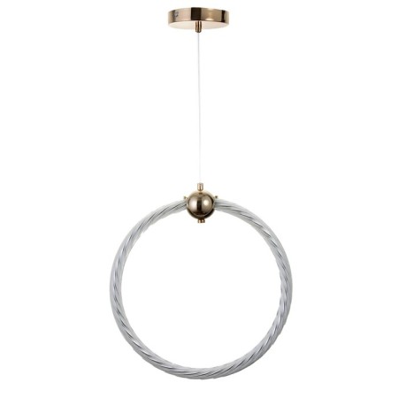 Lamp Bayerlux "Circle" LED 32W gold 34.5x6x37-120 cm-3