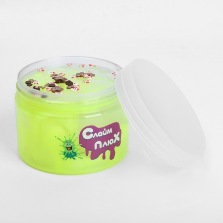Two -layer slime "Sea" with charming, yellow, 350 g-5