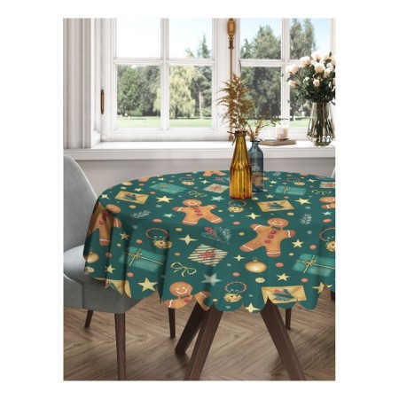 The tablecloth "Christmas mood", round, Saten, d = 150 cm