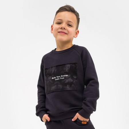 Jumper Children's Kaftan "Trendy" R.32 (110-116), black