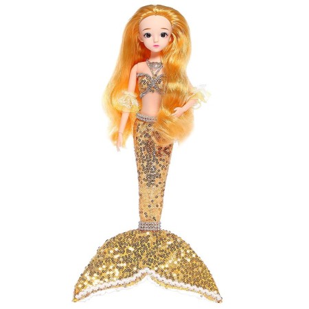 Doll Fairy -tale hinge "Magic Mermaid", sound, light-1