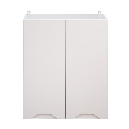 Cabinet hinged 600 Helga, 600x300x720, white/Gray Soft MDF-2
