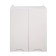 Cabinet hinged 600 Helga, 600x300x720, white/Gray Soft MDF