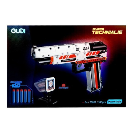 Designer Weapon Desert Eagle, shoots soft bullets, 345 parts-4