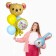 Set of balls "Happy Birthday. Animals ”, latex, foil, 7 pcs.