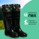 Male boots S-25M PVC, black, size 42