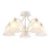Ceiling chandelier Ambrella Light, Traditional, TR3050, 5HE27, white color, gold