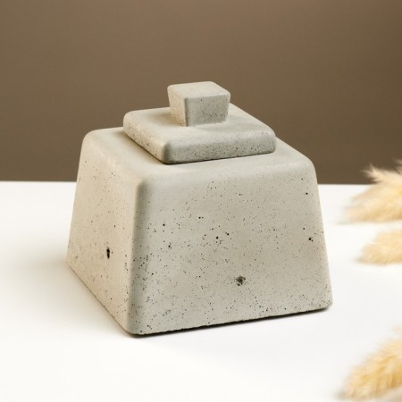Biocemine desktop "cube" 10 x 7 cm, fuel and matches in the kit-2