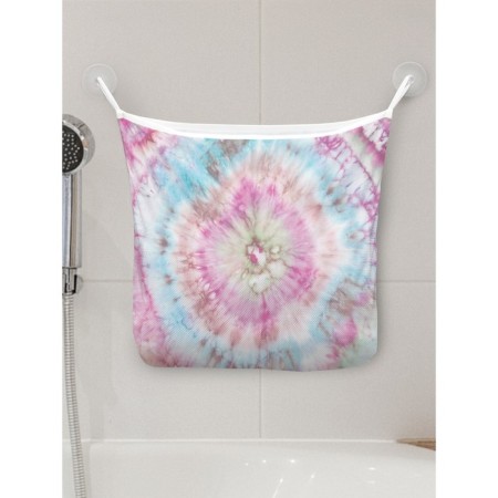 Organizer in a bathtub on suction cups "enchanting illusion", for storing toys and trifles, size 33x39 cm