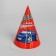 Paper cap “Happy Birthday!”, Call, set 6 pcs., 16 cm