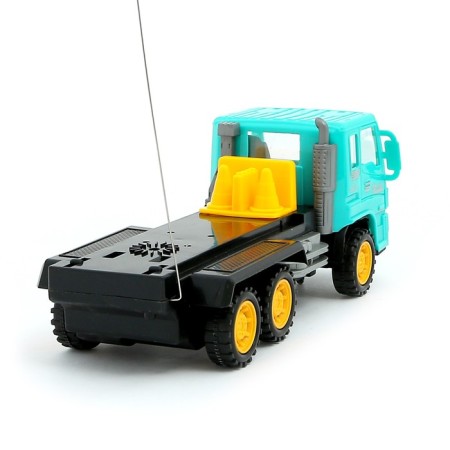 Radio -controlled “Evaciatorial” truck, with a loader, works from batteries, mix-9