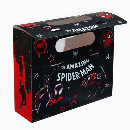 Amazing package-clock, Spider-Man, 24x20x7 cm-6