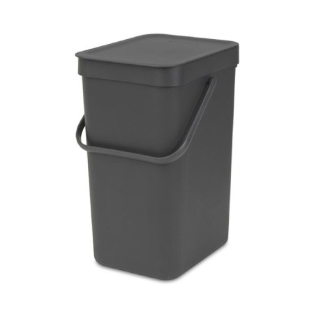 Garbage bucket Brabantia Sort & Go, built -in, gray color, 12 l