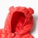 Warm vesty vest, red color, height 86-92 cm