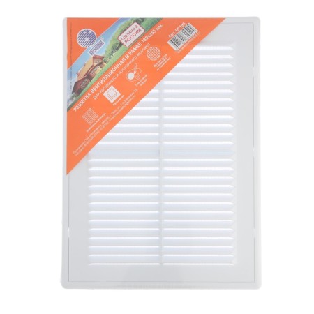 Ventilation grate "Cosmetic" LP185, 185 x 255 mm, with a net, detachable-3