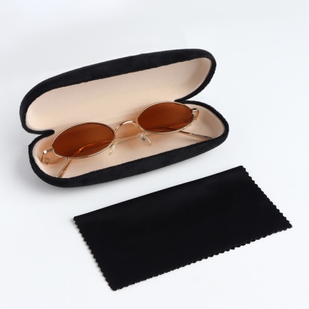 Case for glasses on a cracker, black color-3