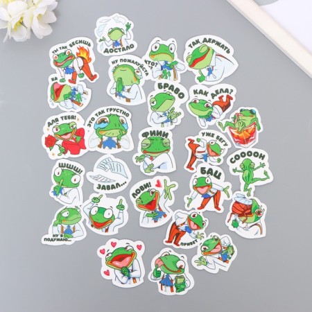 Stickers Stickers for Scrapbooking "Frog" 9-357