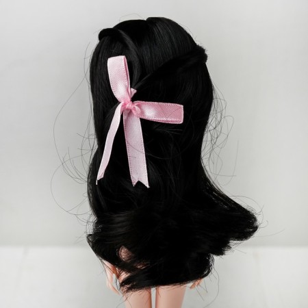 Hair for dolls "wavy with a tail" is small, color 2V-2