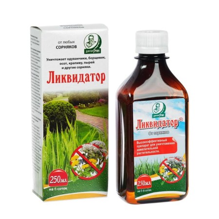 The means of continuous destruction of weeds "Euro-Semen", "Liquidator", 250 ml-3