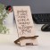 The stand for the phone “Give me my coffee and no one will suffer”, 7 × 8 × 15 cm