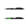 Handle Automatic MEGAPOLIS Concept, rubber emphasis, node 0.7 mm, black ink, letter line length 1000 meters