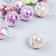 Suspension for creativity plastic "Ball - Strazinki" MIX 2.4x2x2 cm