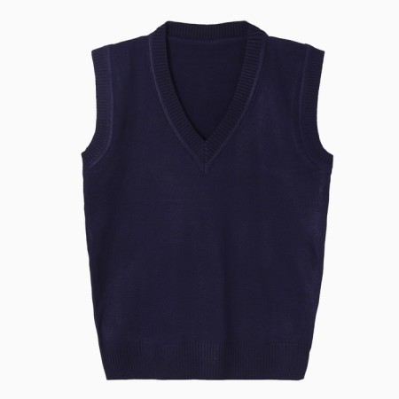 School vest for a boy, blue color, height 152-158 cm-4