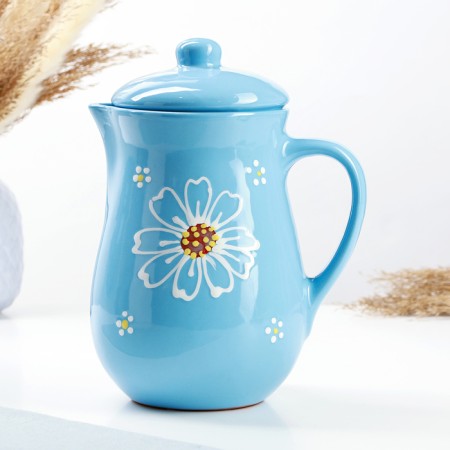 Jug "summer cottage" 1.7l, chamomile Golubny