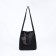 Bag Women's Tout on the valve, black color