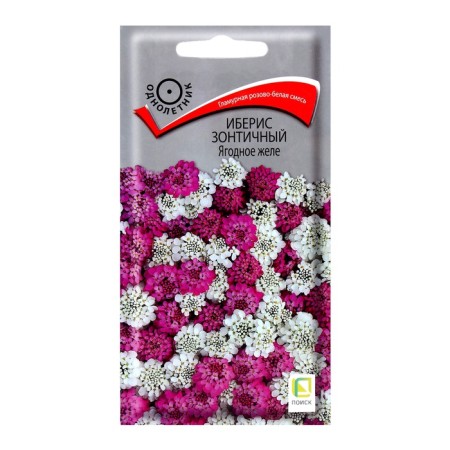 Flower seeds Iberis umbrella berry jelly, 0.1 gr