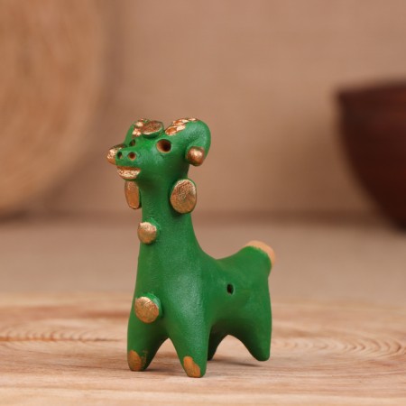 Abashevskaya toy "Baran", 8x3x8 cm, Vorozheikin V.A. Mix-5