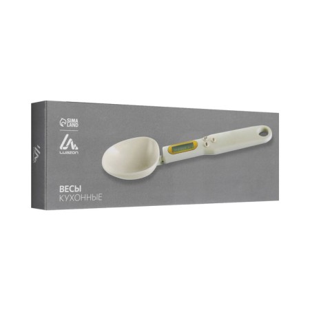 Kitchen Libra Luazon LV-507, electronic, up to 0.5 kg, white-8