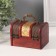 Casket wood chest "Golden network and plaster" 8.5x12x8.5 cm