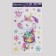 Vinyl stickers on the windows "Unicorn", reusable, 20 x 34 cm, New Year
