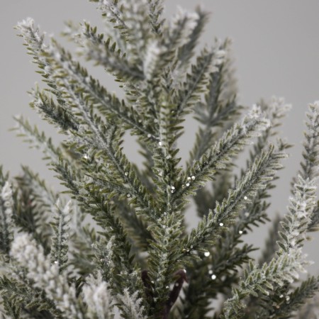 Artificial Christmas tree “Winter magic. Snowy "in the bucket 30x7.5 cm-1