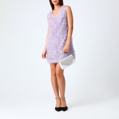 Female bag on a magnet, white color-7