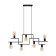 Suspension Fembard, 7x60W E27