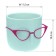 Kashpo for flowers with an insert “Marie”, 650 ml, D = 11.5 cm, h = 10.5 cm, pistachio color